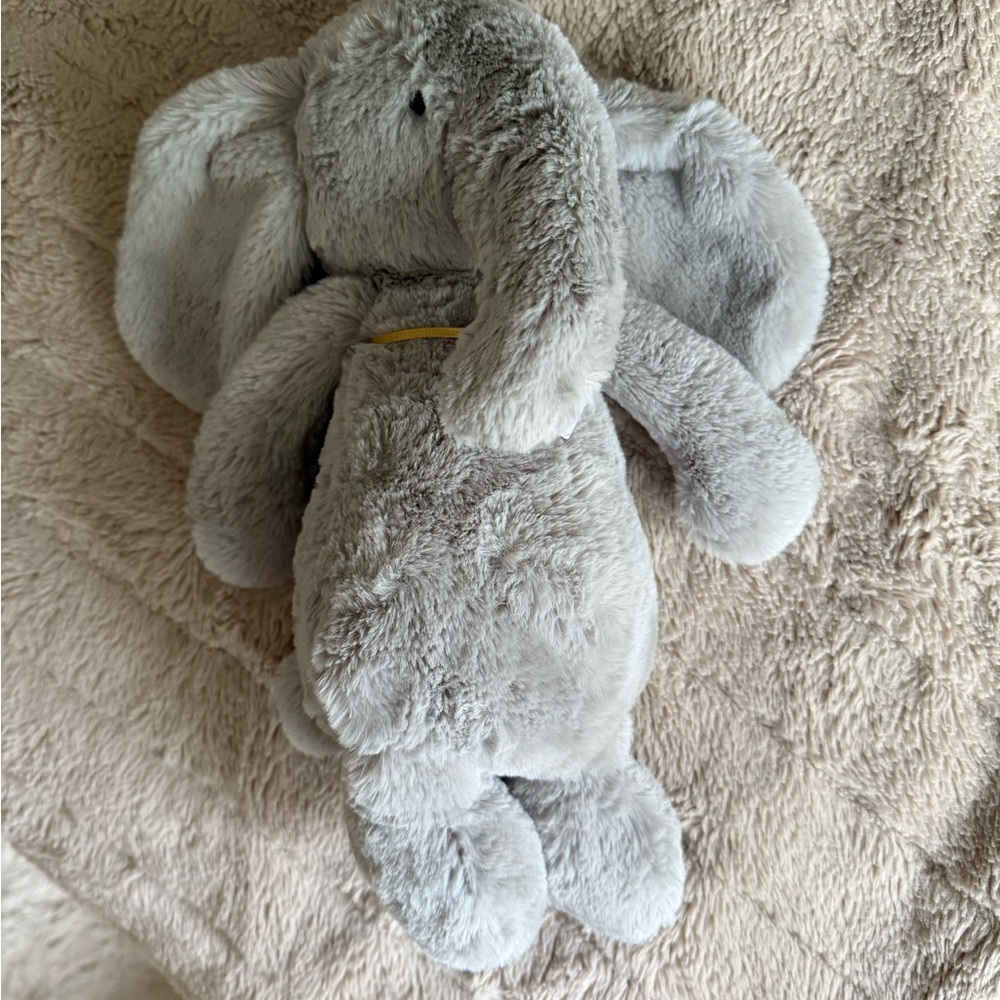 JellyCat Original Bashful Luxe Elephant Thuddeus